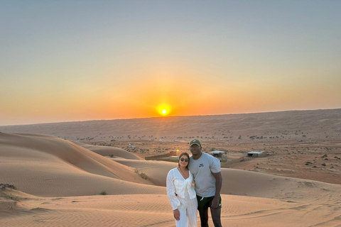 From Muscat: Wahiba Sands Desert Adventure with Sunset Watch