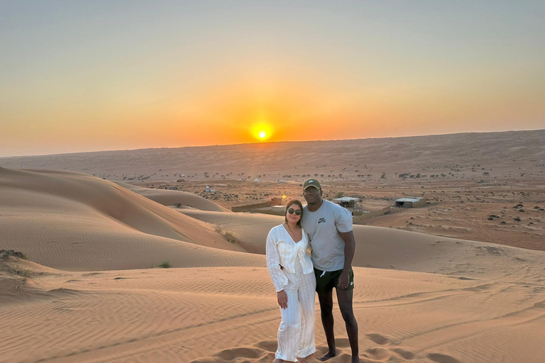 From Muscat: Wahiba Sands Desert Adventure with Sunset Watch