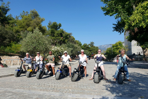 Athens: Guided E-Scooter Tour in Acropolis Area