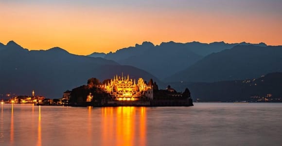 Boat Excursion on Lake Maggiore at Sunset