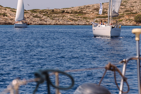 Heraklion: Dia Eiland Zeilcruise met SnorkelenGroepstour van een hele dag met hoteltransfers (9:00 - 16:00 uur)