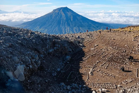 From Yogyakarta: Mount Sindoro Hiking Tour with Guide Mount Sindoro Hiking Camping 2D1N Tour with Guide