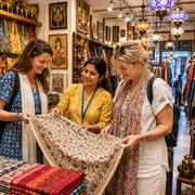 Jaipur: Authentic Shopping Tour by Car with Local Guide