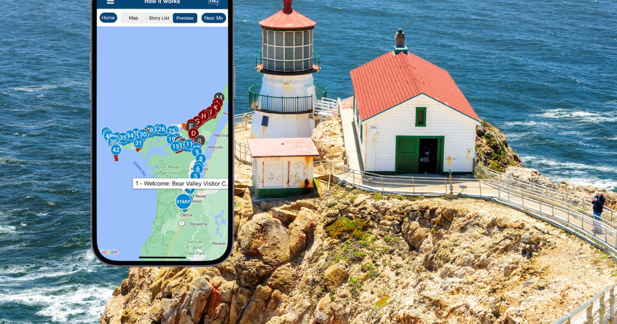 Point Reyes Guidebook Point Reyes National Seashore Self Guided Driving Tour | GetYourGuide