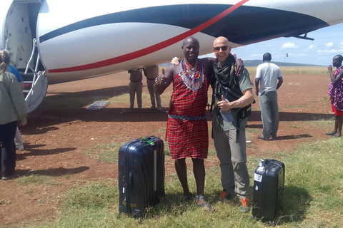 Safari aérien de 2 jours dans le Masai Mara