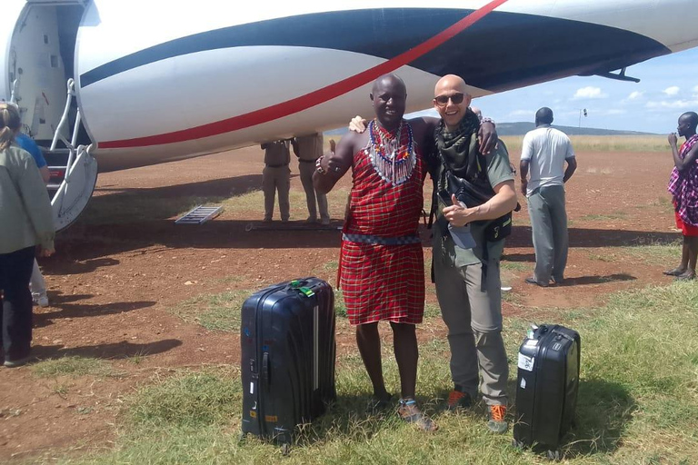 Safari aérien de 2 jours dans le Masai Mara