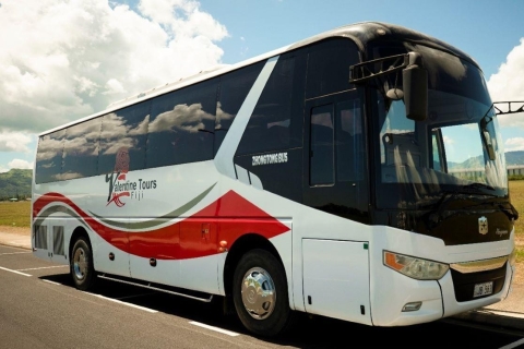 Bus privé de luxe de l'aéroport de Nadi aux hôtels de NadiBus de luxe privé de 40 places au départ de l'aéroport de Nadi