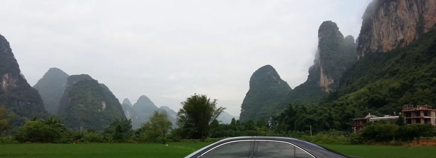 Serviços de transfer em Guilin: aeroporto, estação de trem e hotel