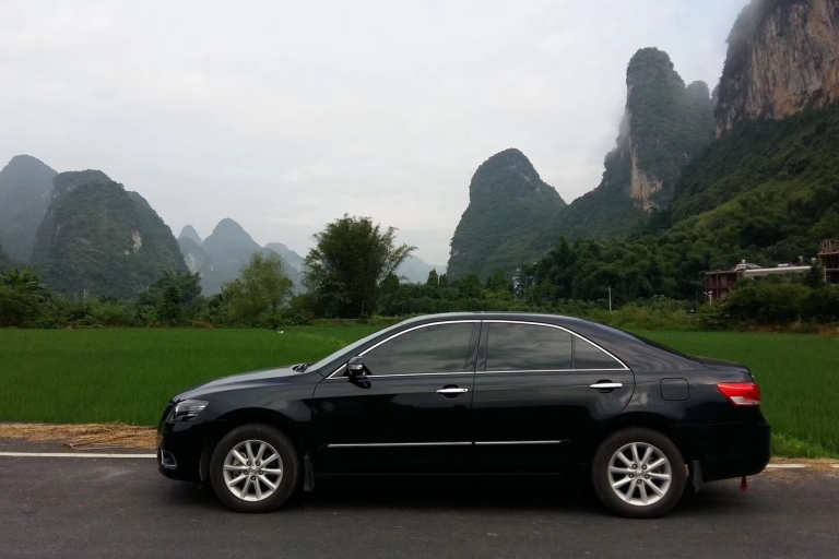 Guilin Transfer Services: luchthaven, treinstation en hotelGuilin luchthaven/treinstation/hotel van/naar Yangshuo hotel
