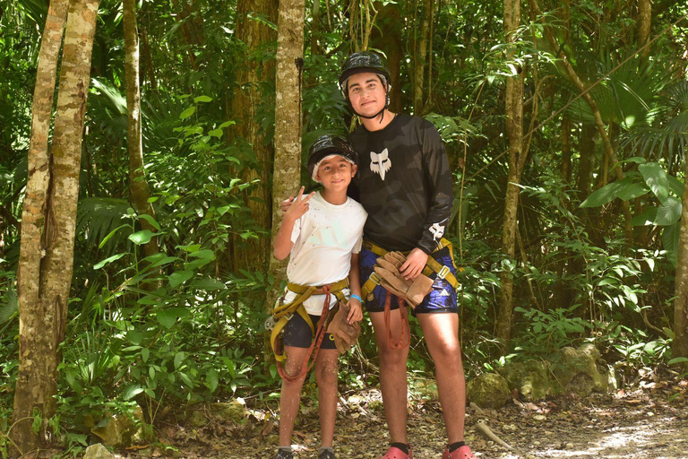 Playa del Carmen: Wycieczka ATV, Zipline i Cenote Adventure Tour