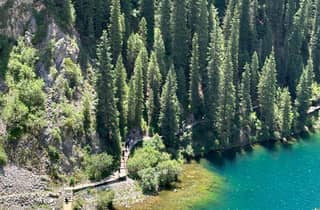 Tagestour: Kolsai, Kaindy, Scharyn-Schlucht und Black Canyon