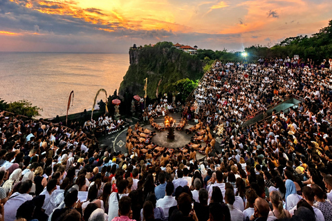 Bali: Uluwatu Temple Walking Tour with Sunset Kecak Show Uluwatu Walking Tour with 6 PM Kecak Fire Dance