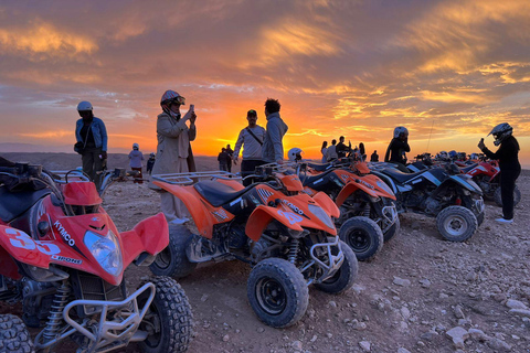 Från Marrakech: Agafay Desert Quad Biking Tour med transfer