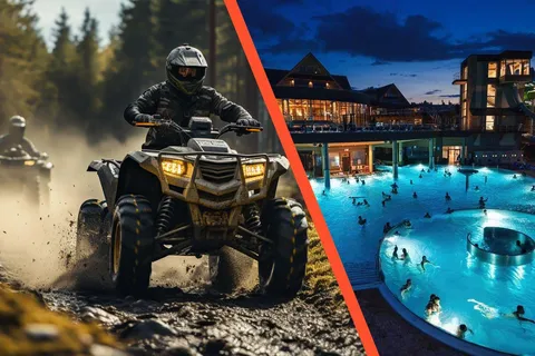 Krakow: Quads Ride with Thermal Pools and Hotel Pickup