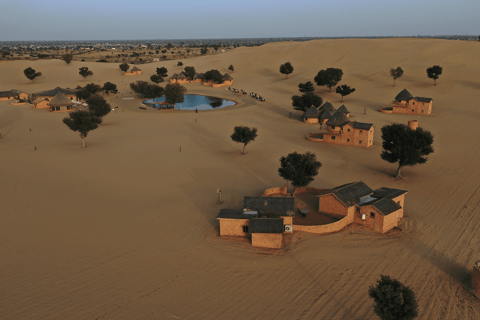 Jaipur: Dagsutflykt till Khimsaröknen med guide