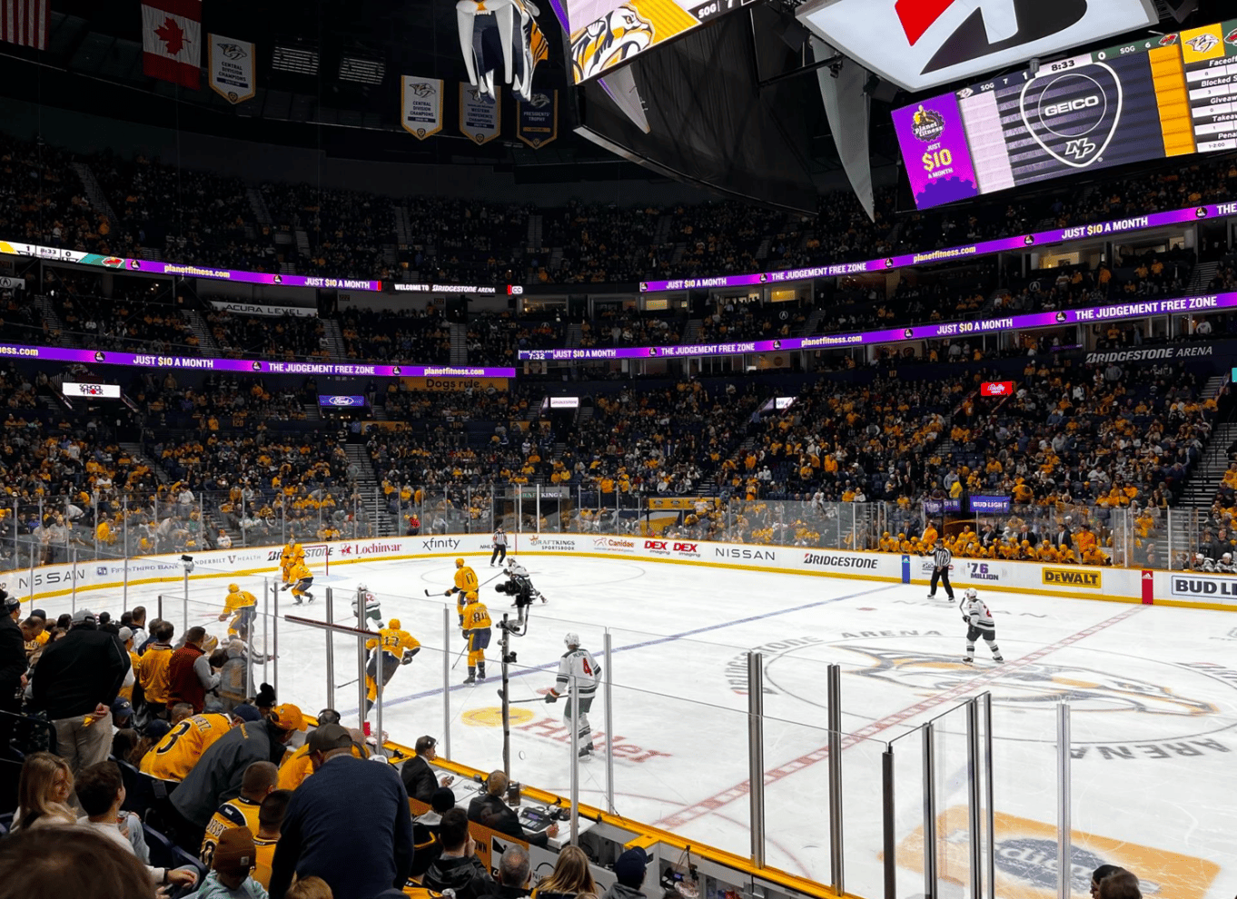 Nashville: Billet til Nashville Predators ishockeykamp