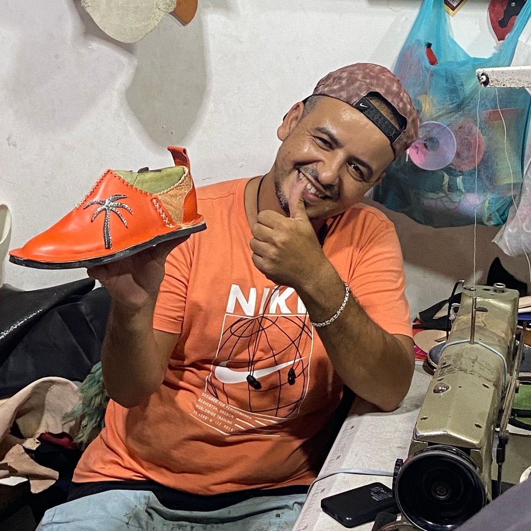 Agadir : Artisanat marocain : Créez vos babouches