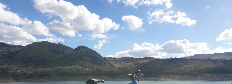 Lac Rosamarina : excursion en E-bike depuis Altavilla Milicia