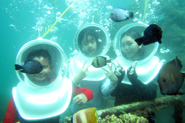 Bali: Sea Walker Under Water Experience Bali: Fish Sighseeing and Feeding Under Water Experience