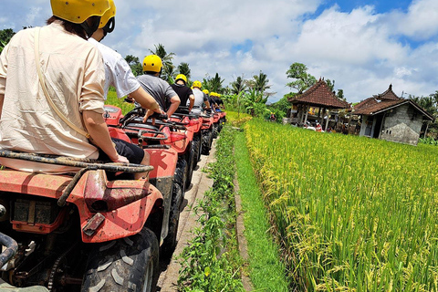 Ubud: Gorila face atv tubingAtv individual + Tubo1