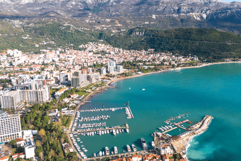 From Bar: Budva Old Town and Sveti Stefan Shore Excursion
