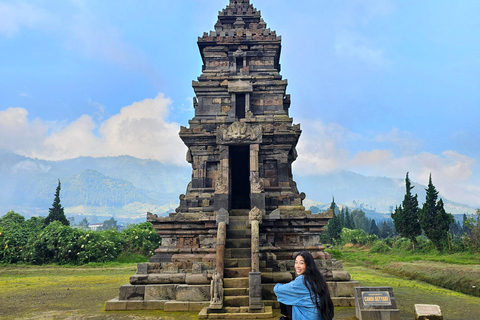 Au départ de Yogyakarta : circuit gastronomique et transfert vers le plateau de Dieng