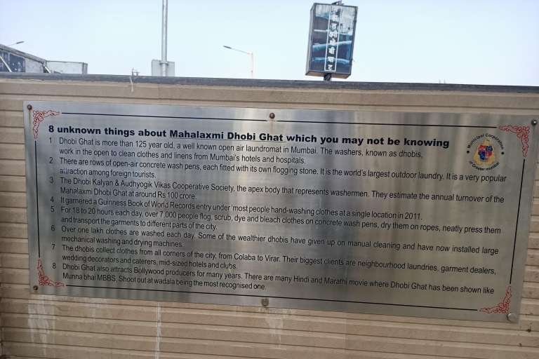 Mumbai: Dharavi Slum und Dhobi Ghat Tour mit Zugfahrt