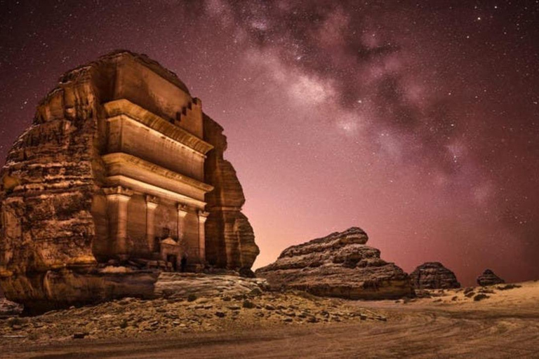 AlUla: Madain Saleh, Elephant Rock, and Jabal Ikmah Tour