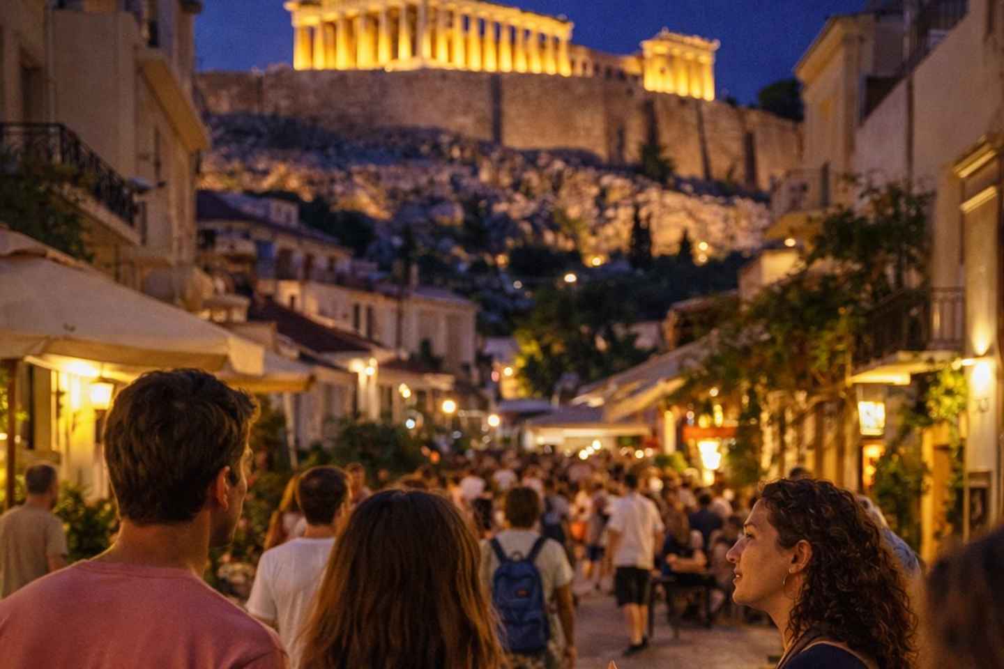 Athens Night Walking Tour