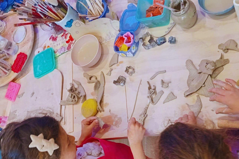 Naples: Ceramic Workshop with Decoration and Aperitif