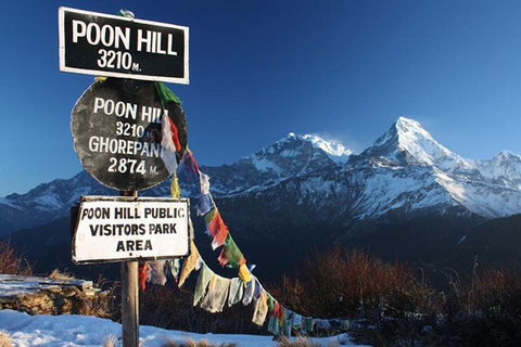 Pokhara: 2 Daagse Ghorepani &amp; Poon Hill Trek met Zonsopgang