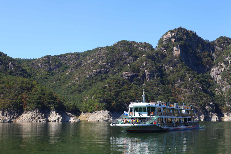 Seoul: Chungju Cruise, Cable Car & Cave Kayak Adventure Tour Shared Chungju Tour, Meet at Hongik Univ. Station