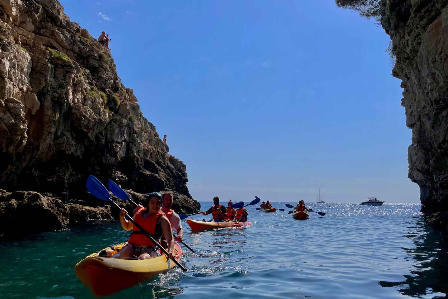 Pula: Cave, Canyon and Island Kayak Tour Snorkel&Explore