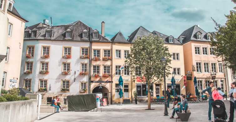 룩셈부르크: 와인 시음이 포함된 가이드 시티 워킹 투어