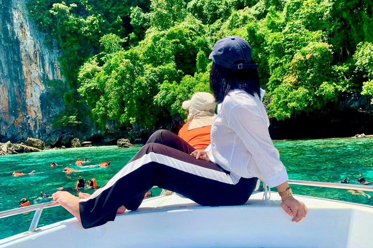 Krabi: Phi Phi Day Tour for First-Time Visitors + Pickup