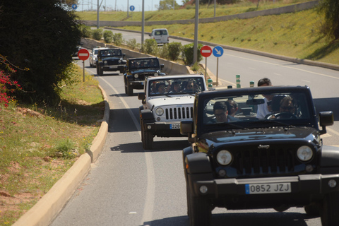 Ibiza: Private Jeep Wrangler Tour & Lunch at Beach Rest.