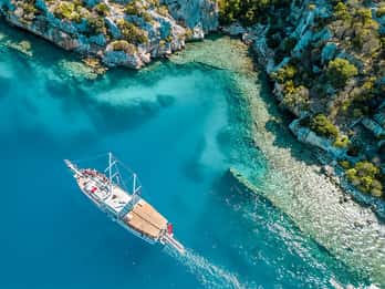 Seil i Tyrkia: Guletcruise Demre til Kas via Kekova