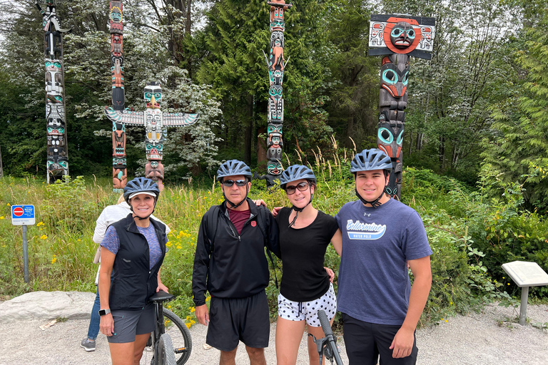 Visite guidée du front de mer de Vancouver en vélo/vélo