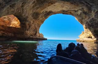 Portimão: Grotta di Benagil e tour in barca di Praia de Marinha