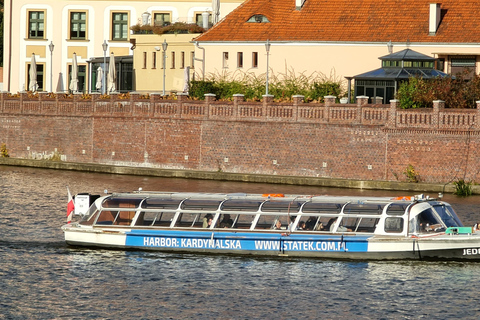 Wrocław: Boat Cruise with licensed guide only for your group Wrocław guided walking tour and closed boat cruise