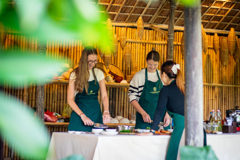 Hoi An: Cooking Class, Market Tour, Fishing & Basket Boating Private Culinary Journey