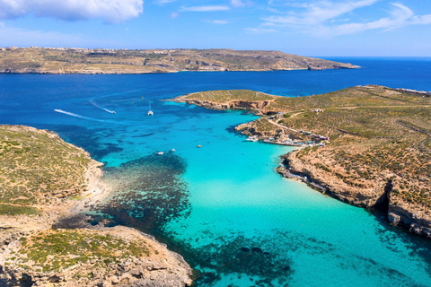 Malta: Gozo, Comino, Meereshöhlen und Kreuzfahrt zur Blauen Lagune