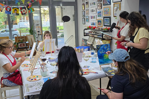 Mostar: Boutique Painting Experience in an Artist's Studio