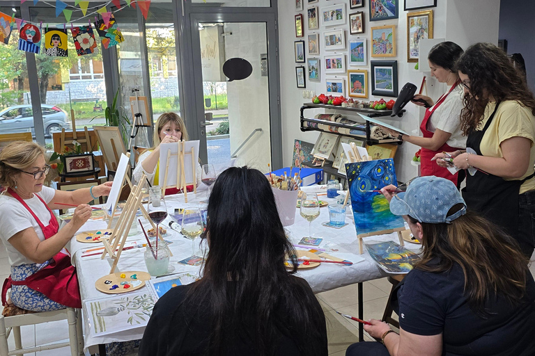 Mostar: Boutique Painting Experience in an Artist's Studio
