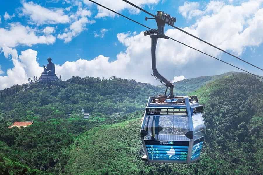 Lantau: Priority-Seilbahn Ngong Ping 360 mit City-Transfer. Foto: GetYourGuide