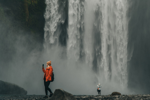 South Coast Private tour with Black Pizza & Glacier Hike