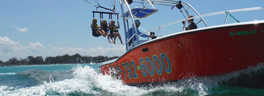 Excursion en parachute ascensionnel sur l'île d'Anna Maria et la plage de Bradenton