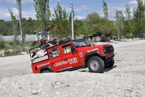 Fethiye: Saklıkent Canyon Jeep Safari with Lunch & Mud Bath