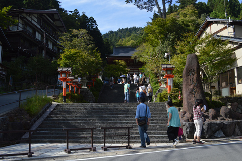 Kyōto: Wanderung und Besuch in heißen Quellen