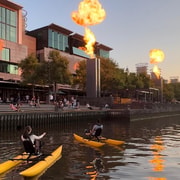 Melbourne: Yarra River Twilight Waterbike Tour